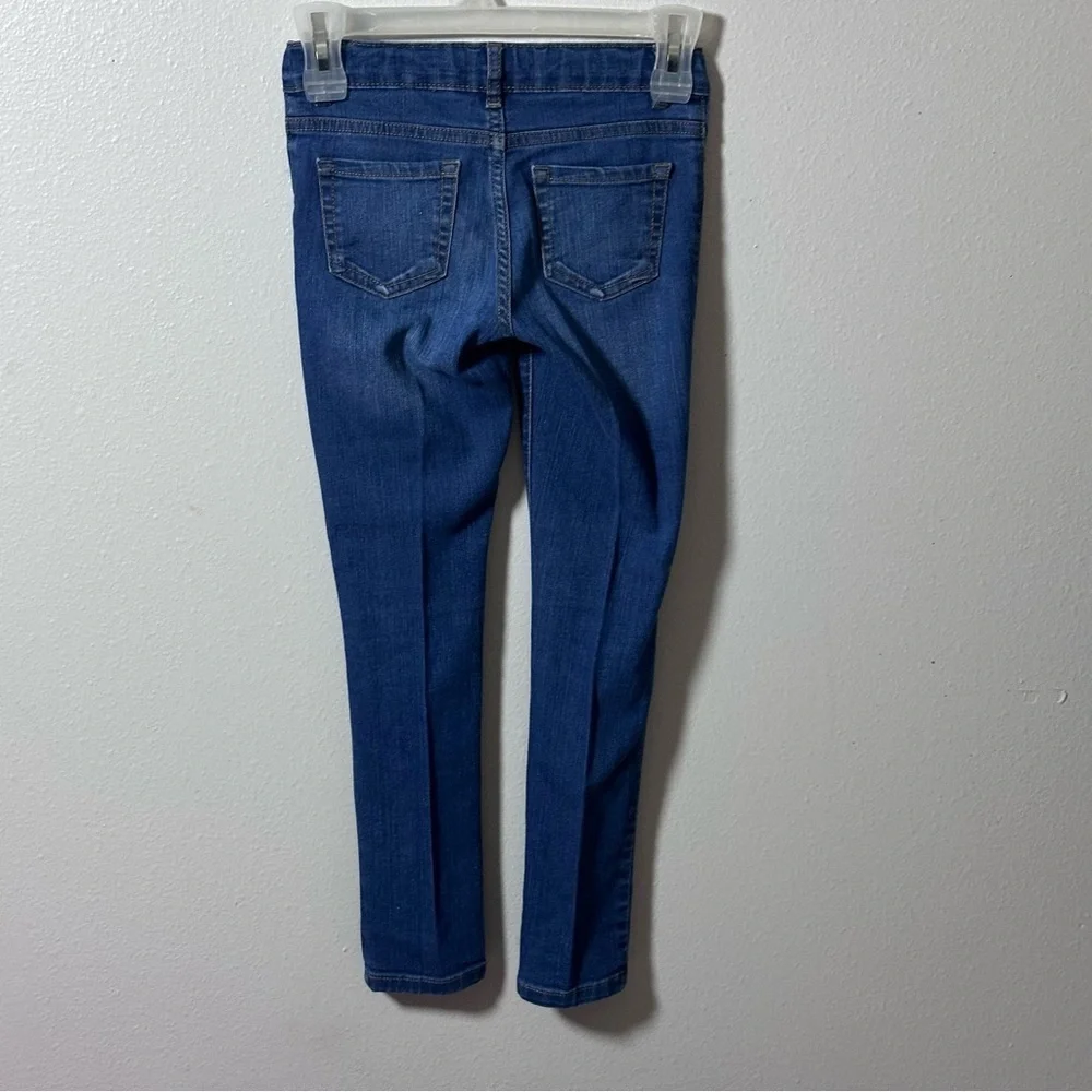 Children’s Place Kids Girls Streetwear Denim Blue Skinny Jeans size 8 .‎